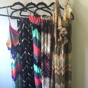 Maxi dress lot size small